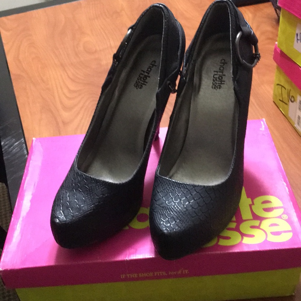 Black heels